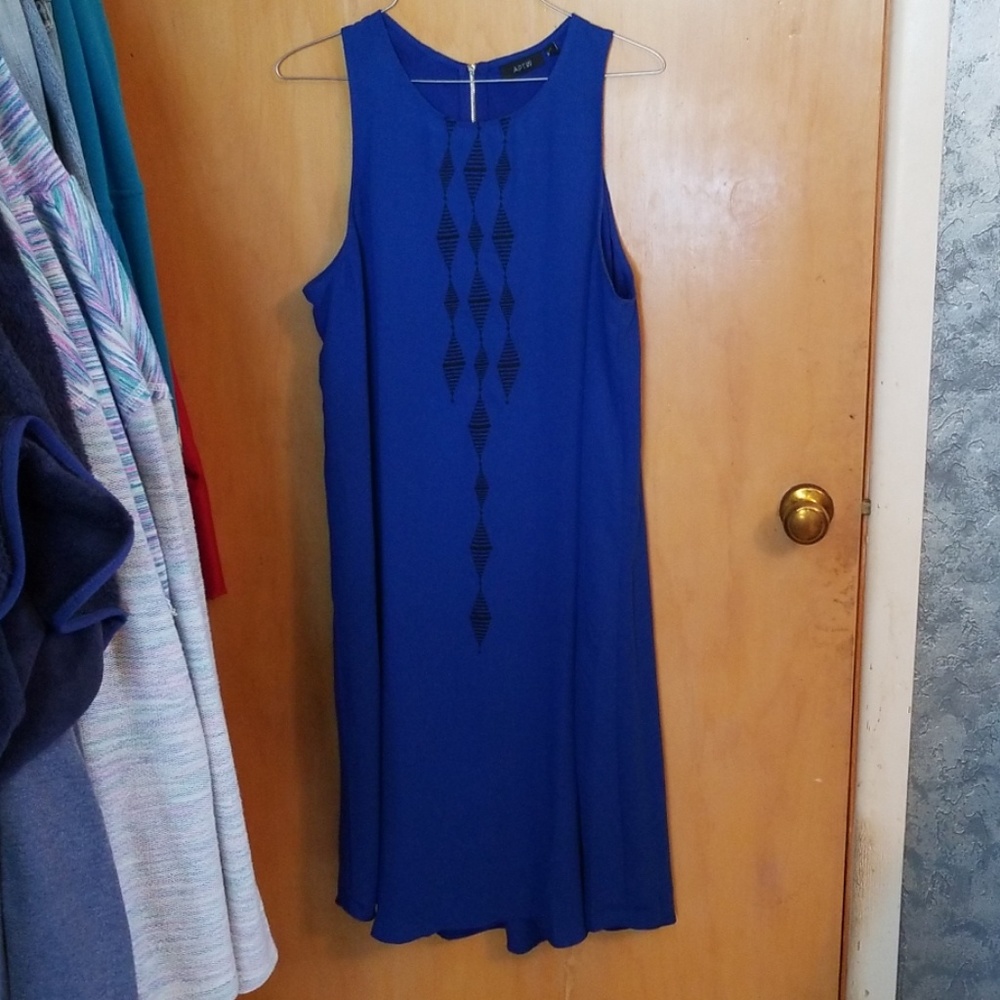 Royal blue dress. Size Large.